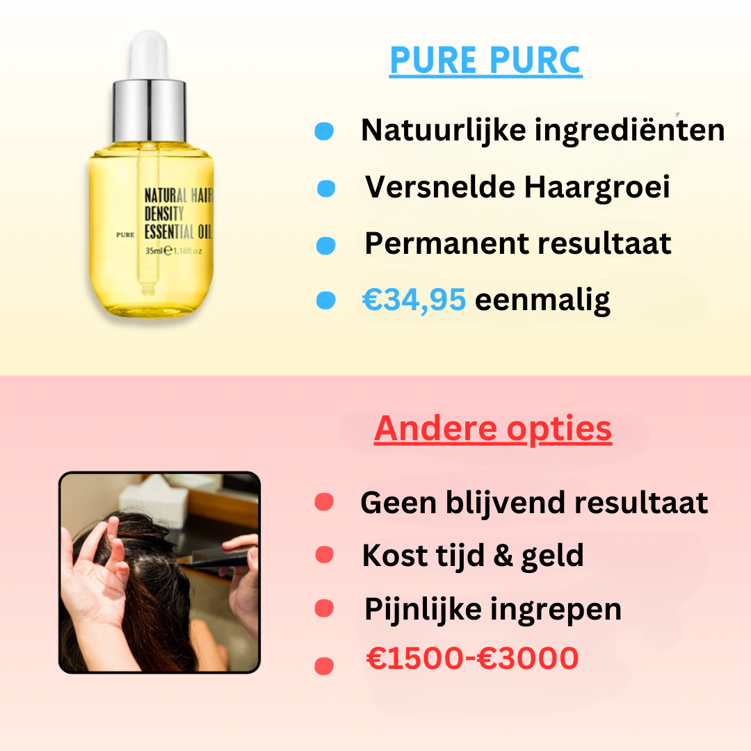 Pure Purc™️ - Natuurlijke Haar Groei Olie